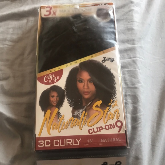 Accessories Brand New 3c Curly Hair Clip In Extensions Poshmark